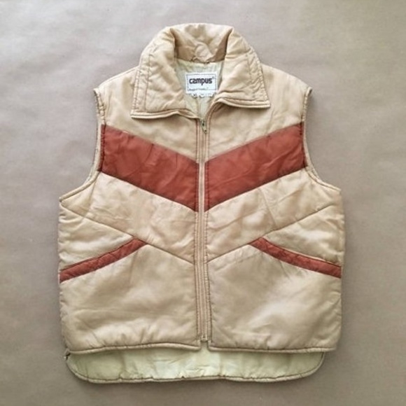 70s puffer vest